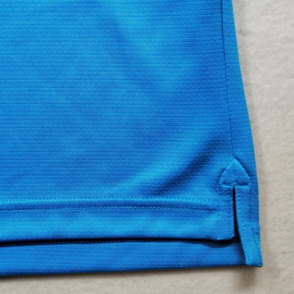 Under Armour Mens XL Performance Polo 2.0 Blue Short Sleeve Golf Shirt - Picture 7 of 10